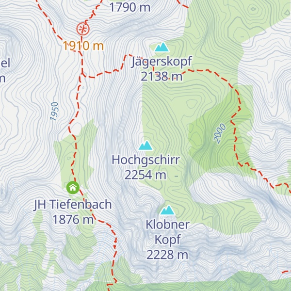 Map of Hochgschirr