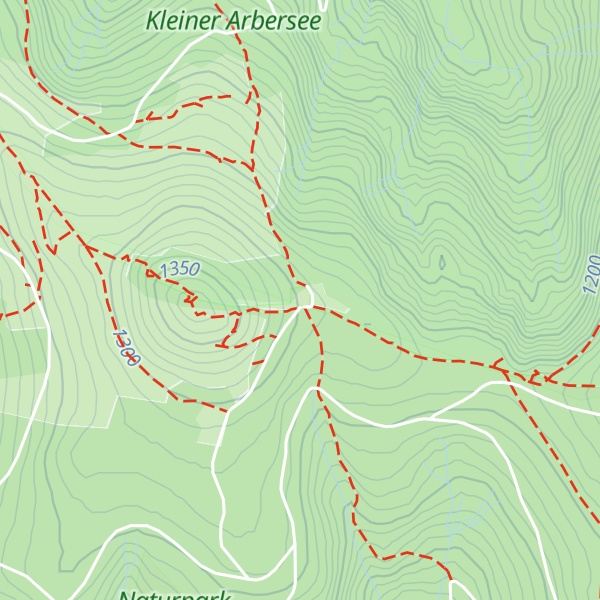 Map of Chamer Hütte