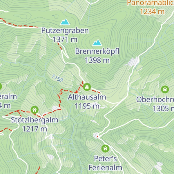 Map of Althausalm
