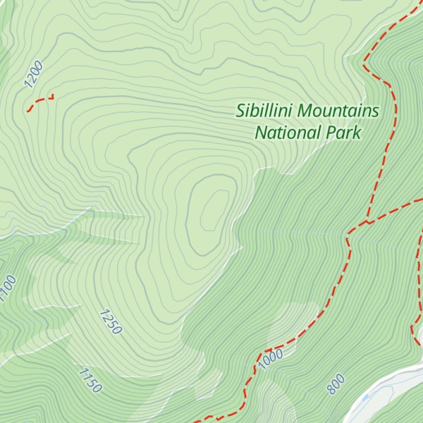 Map of Monte Careschio