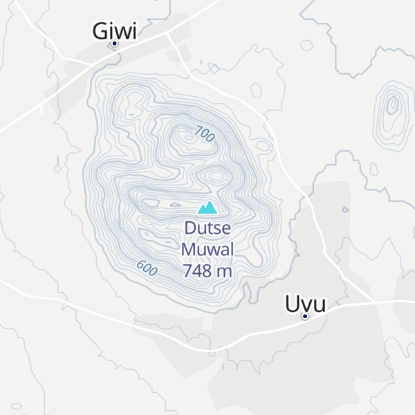 Map of Dutse Muwal
