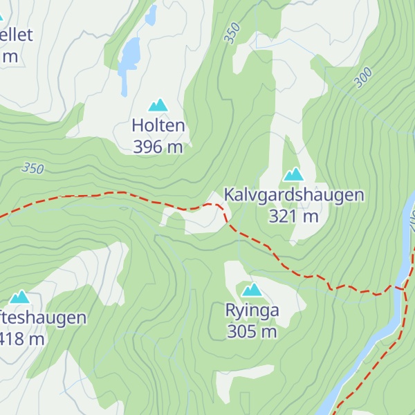 Map of Fjellgården