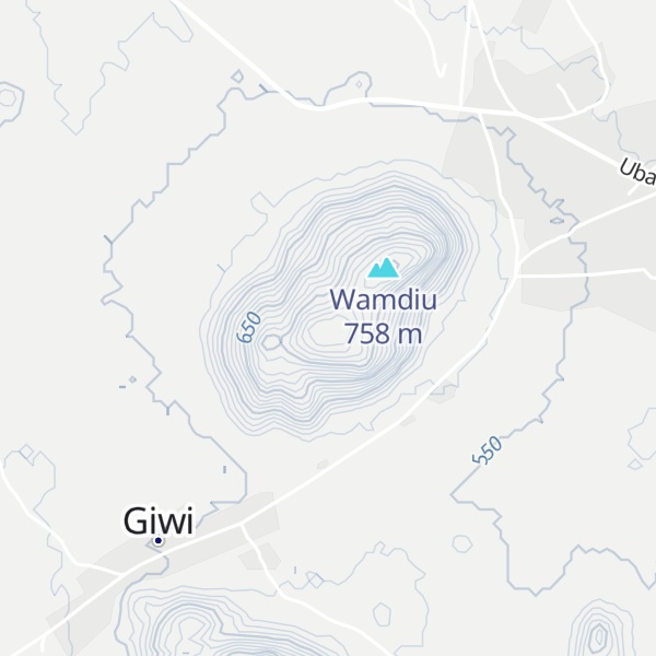 Map of Wamdewo