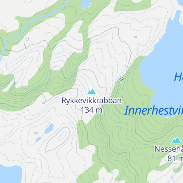 Map of Rykkevikkrabban