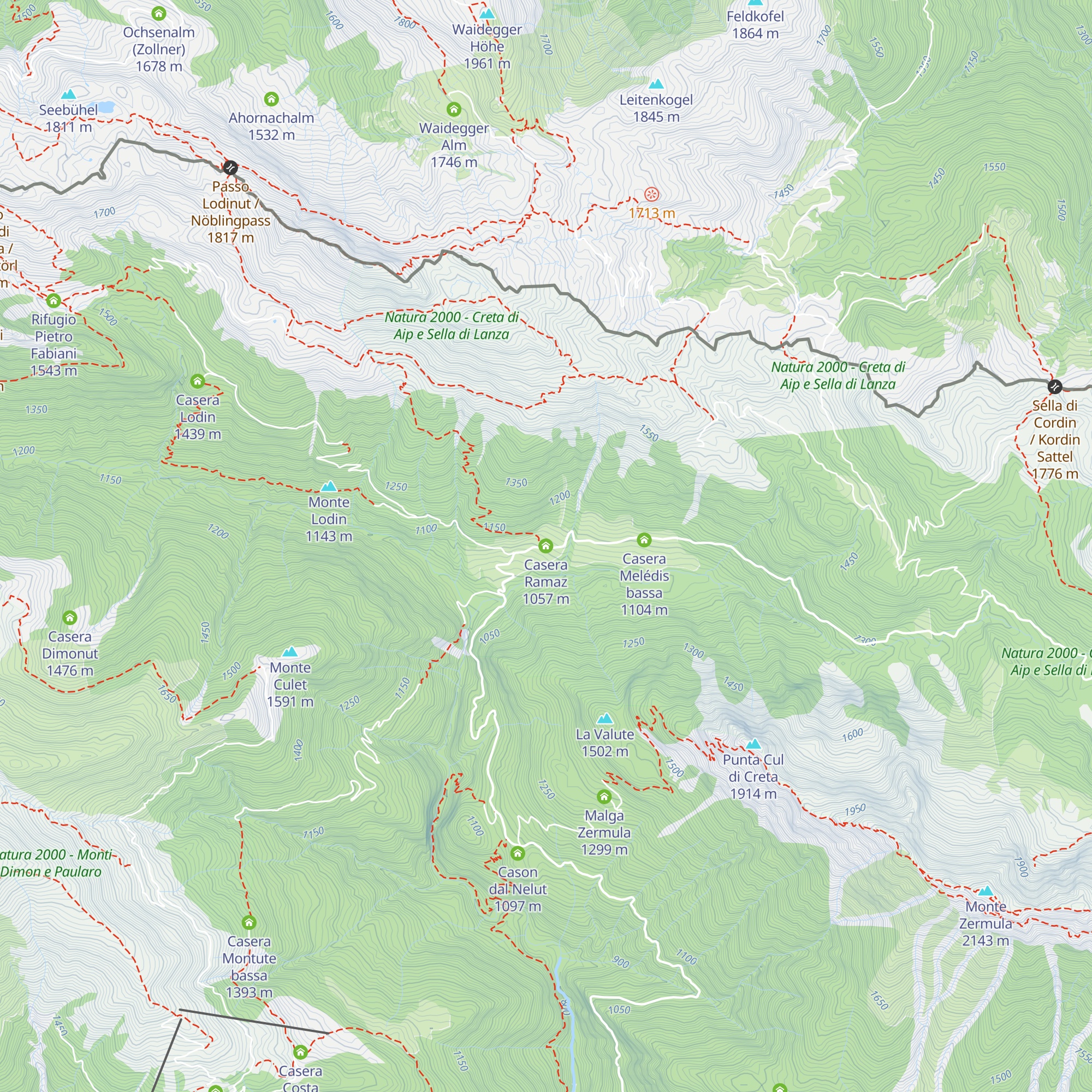Casera Ramaz map