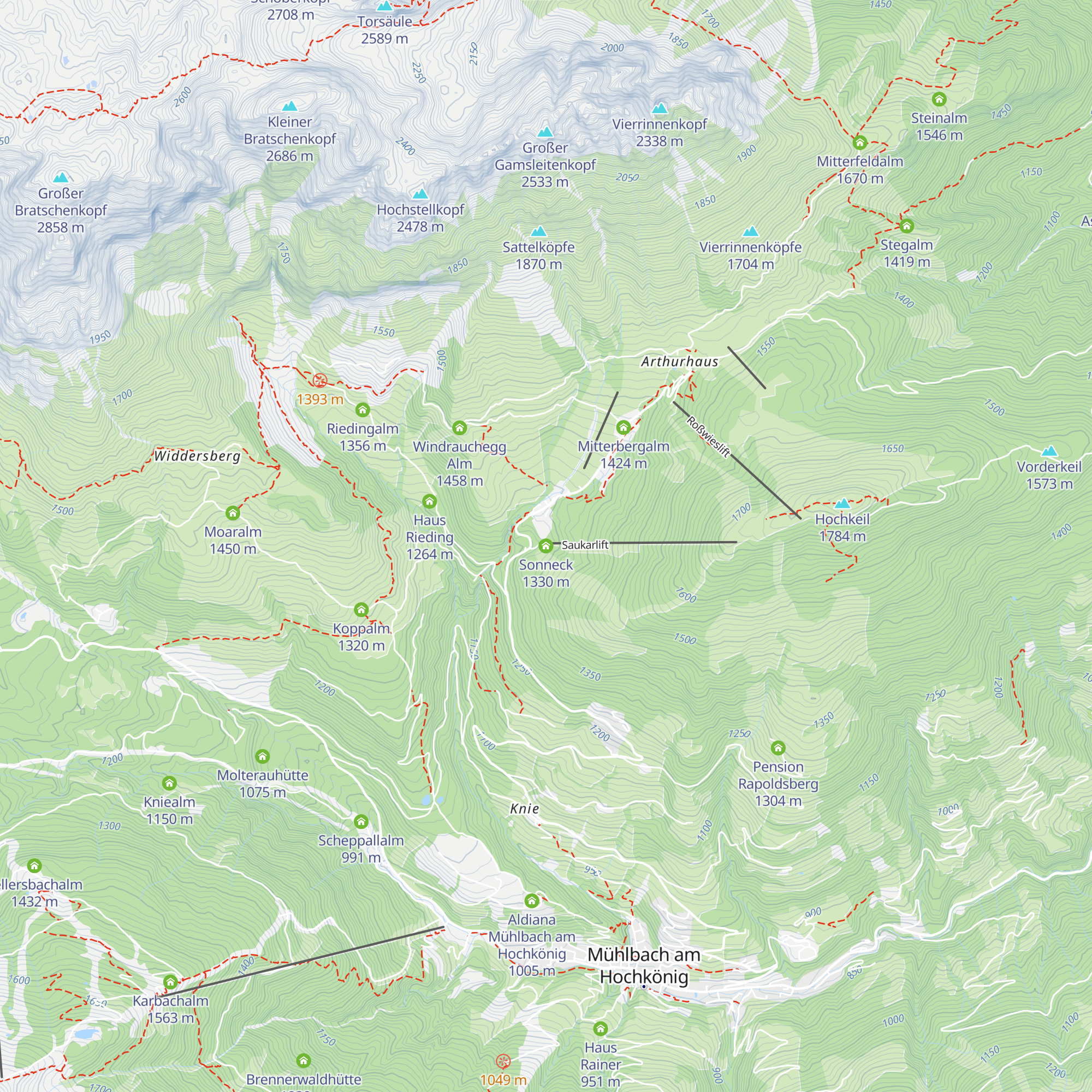 Sonneck map