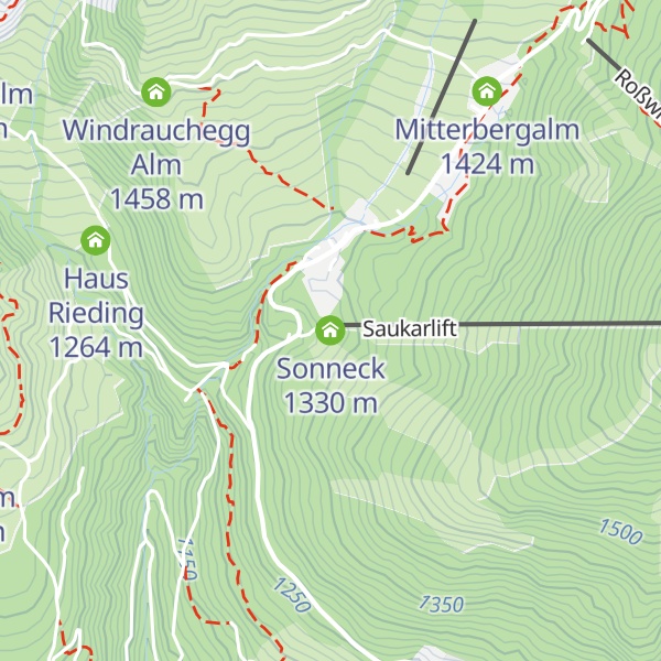 Map of Sonneck