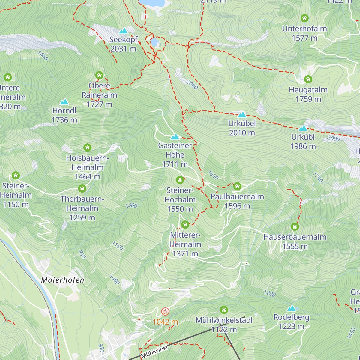 Steiner-Hochalm map
