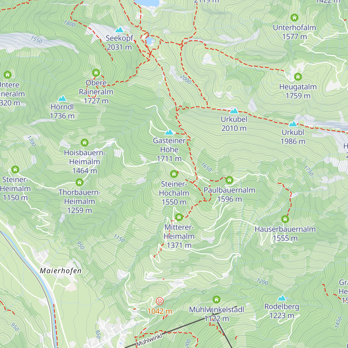 Steiner-Hochalm map