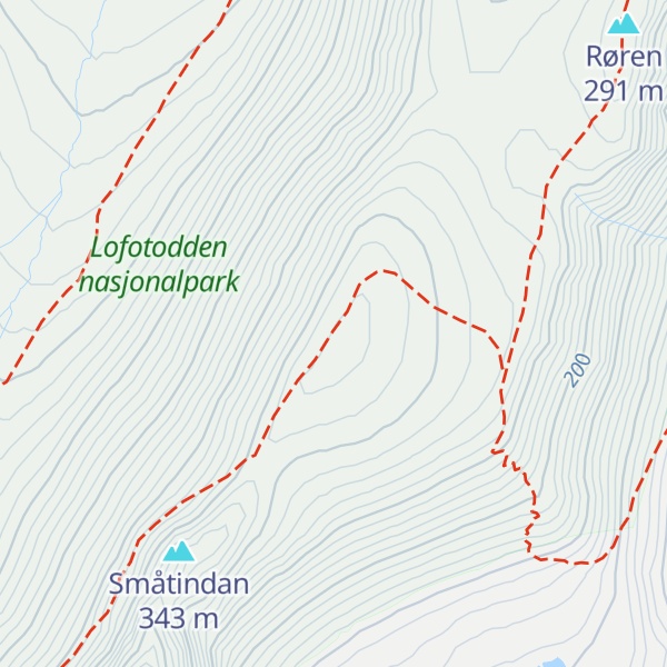 Map of Yttersandheia