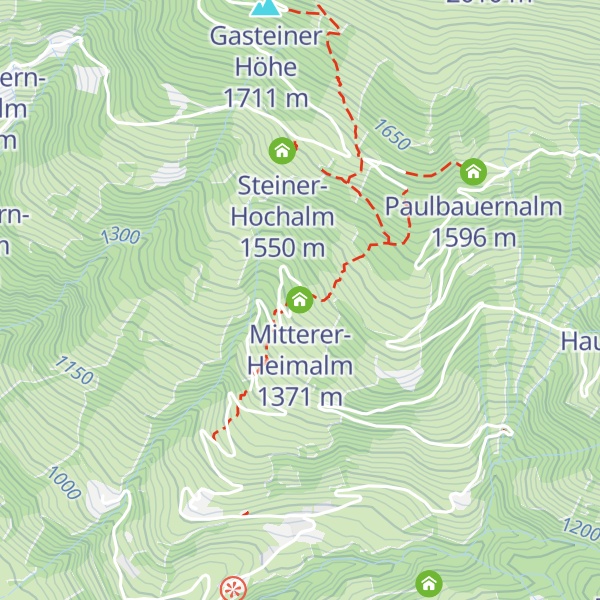 Map of Mitterer-Heimalm