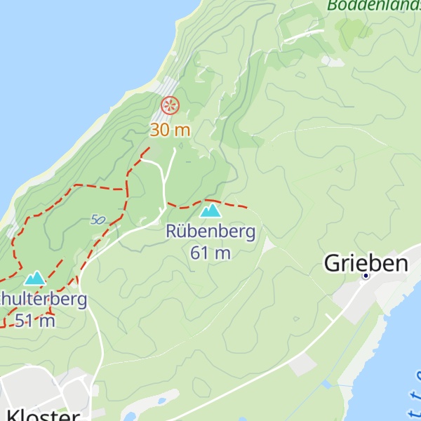 Map of Rübenberg