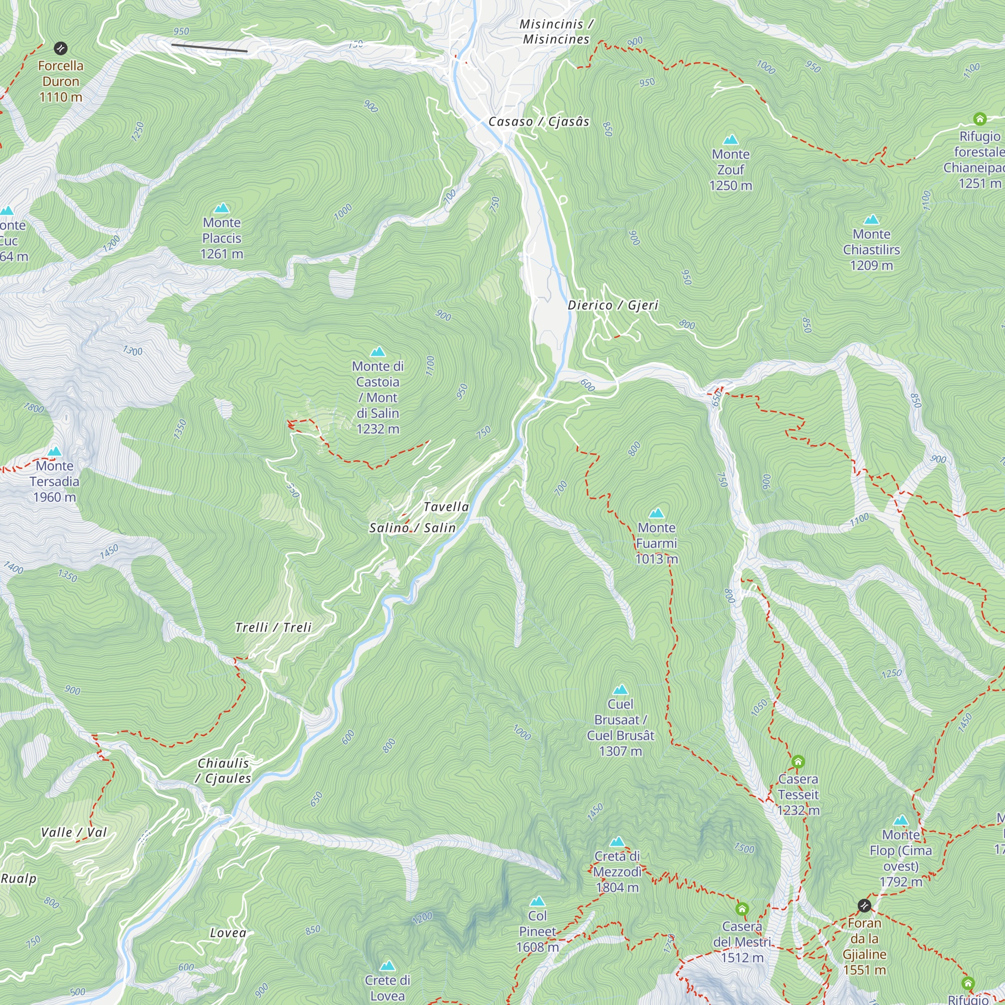 Agriturismo Da Sandri map