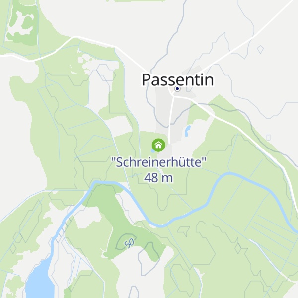 Map of "Besen- und Weidenbinderhütte"