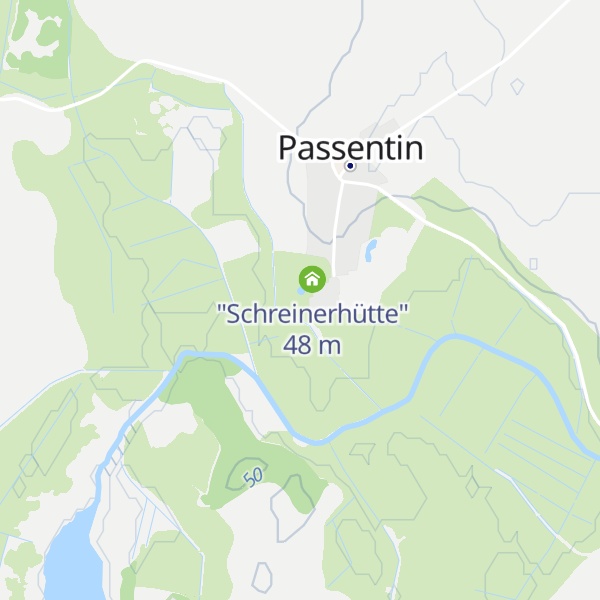 Map of "Märchenhütte"