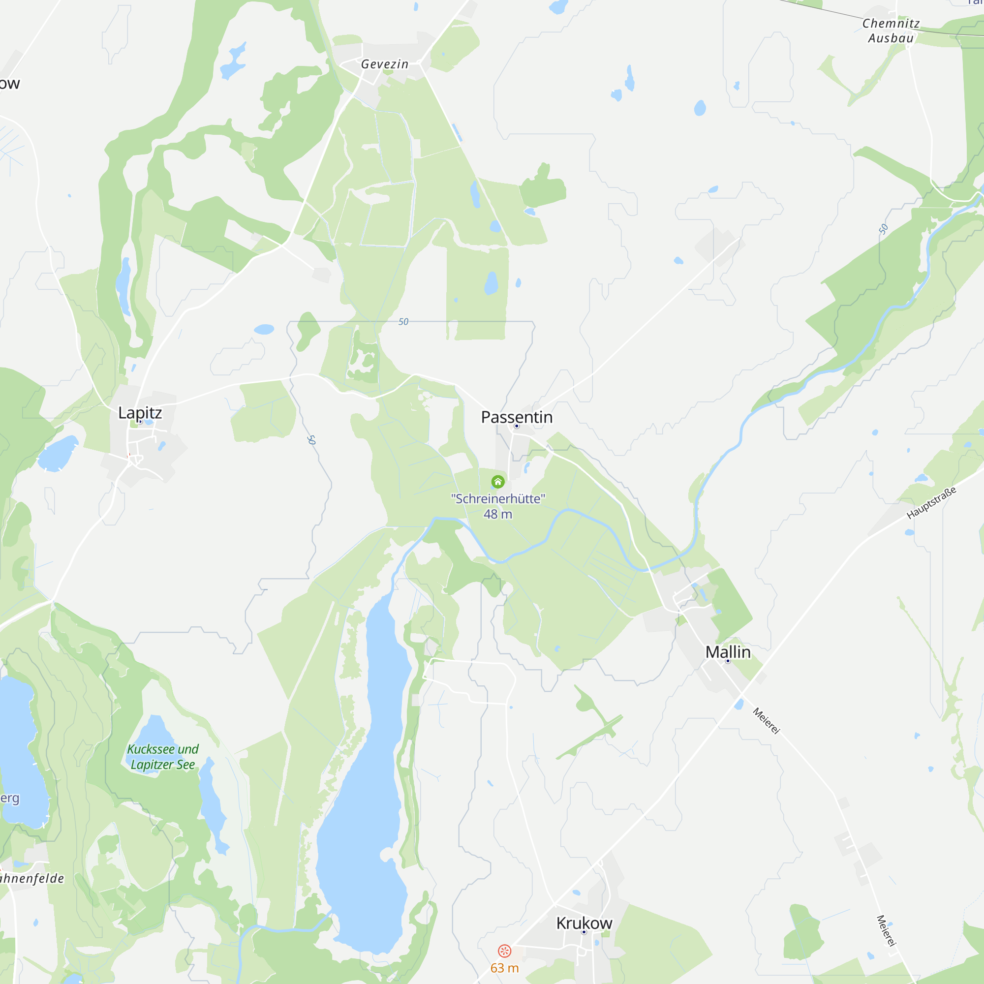 "Märchenhütte" map