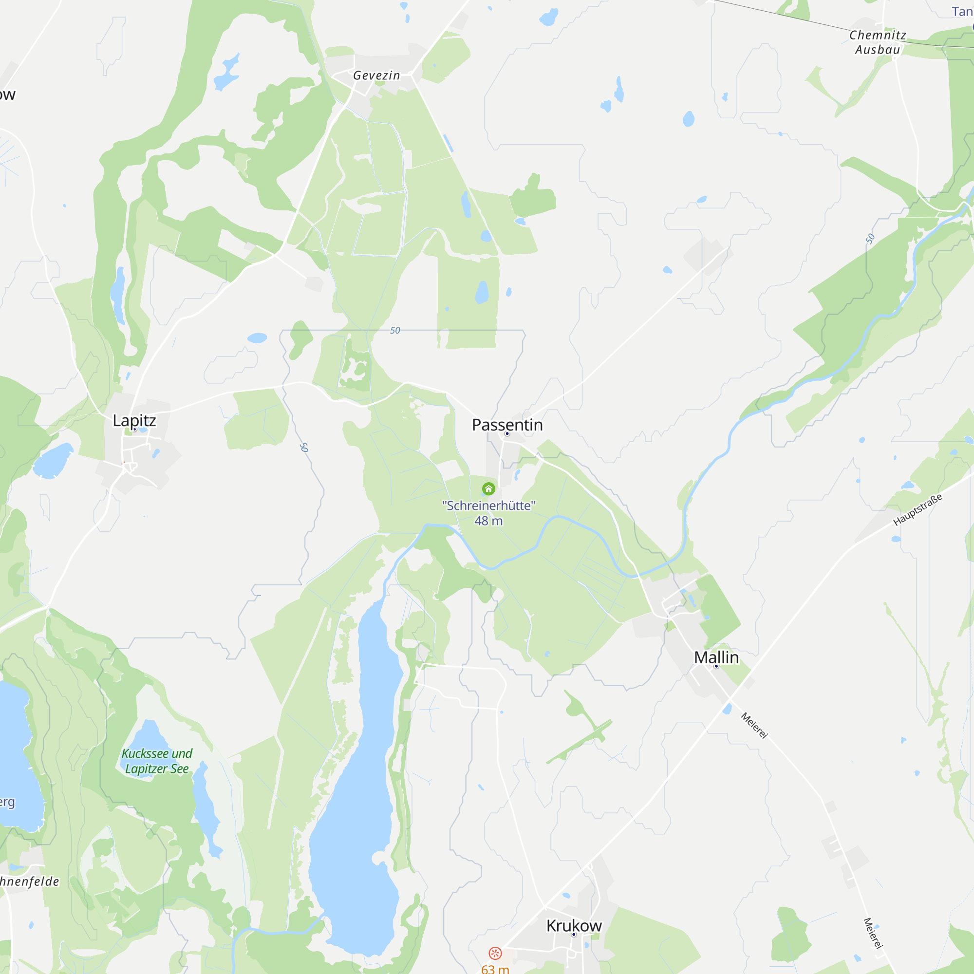 "Imkerhütte" map