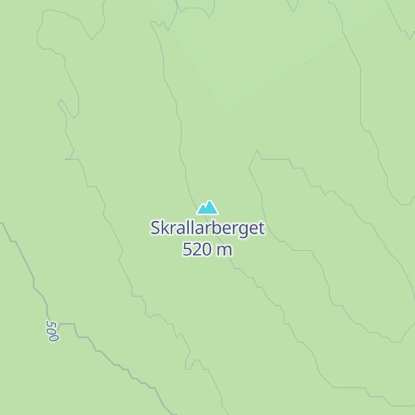 Map of Skrallarberget