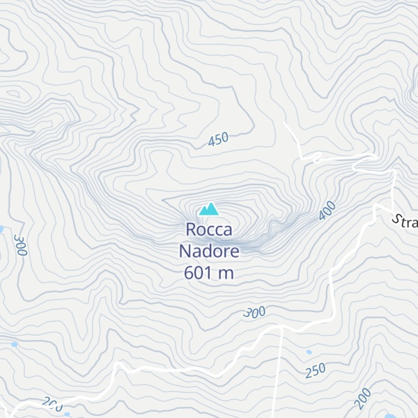 Map of Rocca Nadore