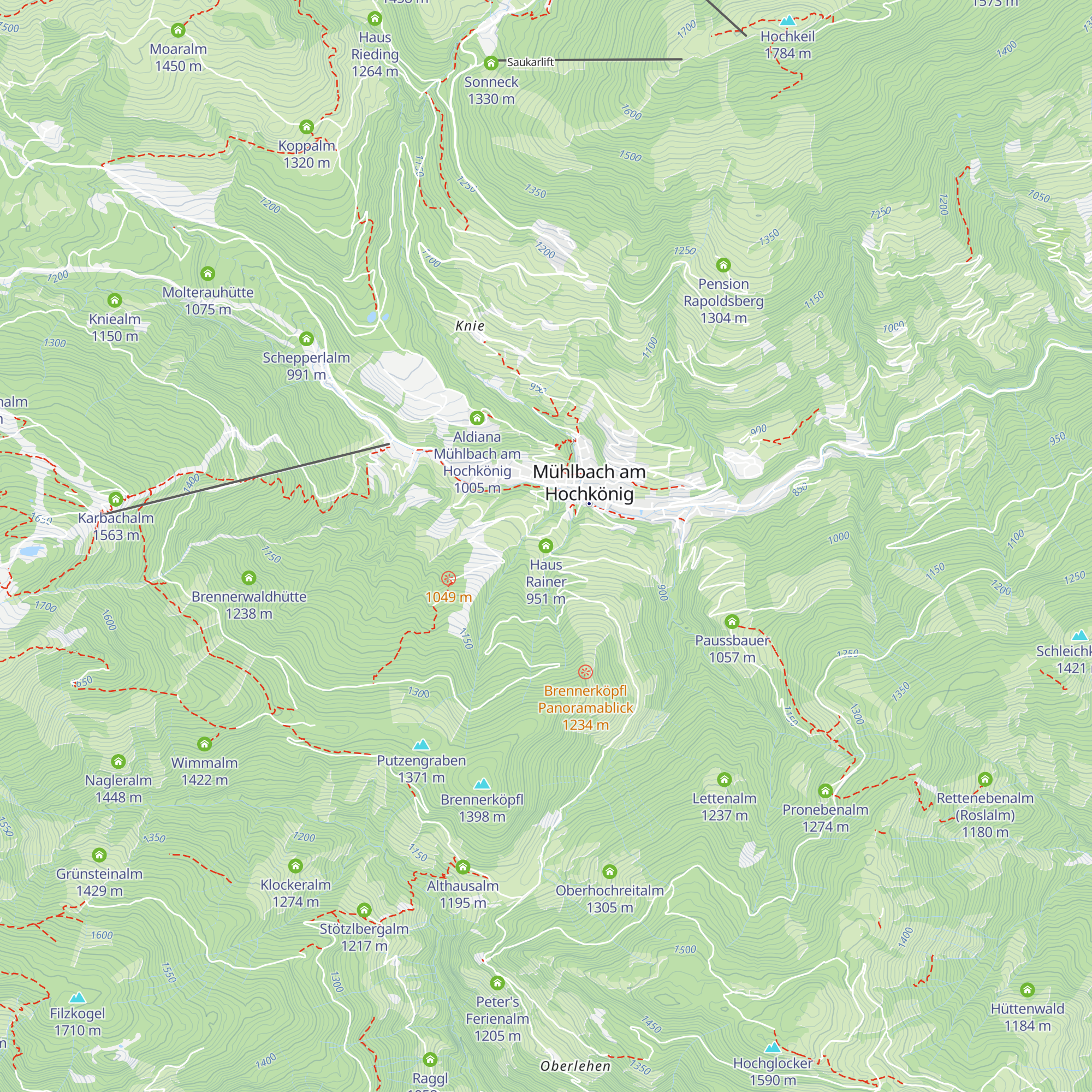 Haus Rainer map