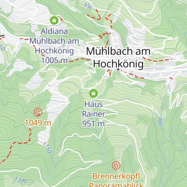 Map of Haus Rainer