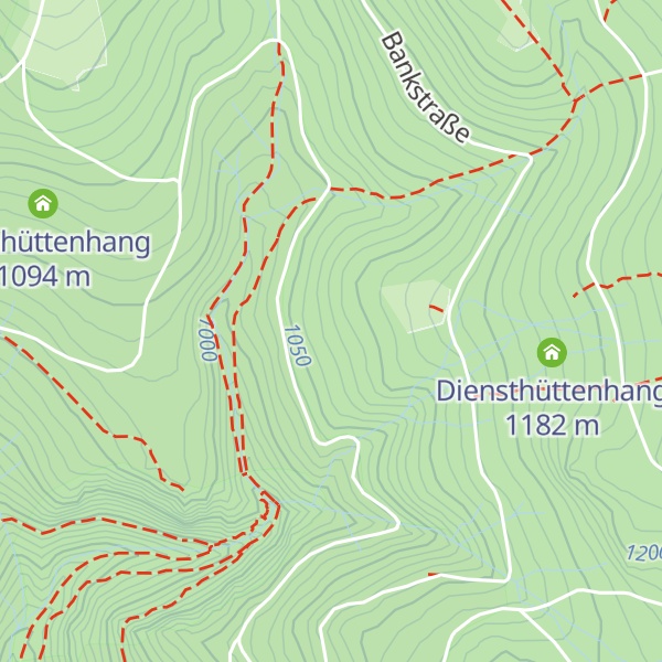Map of Kleinhüttenhang