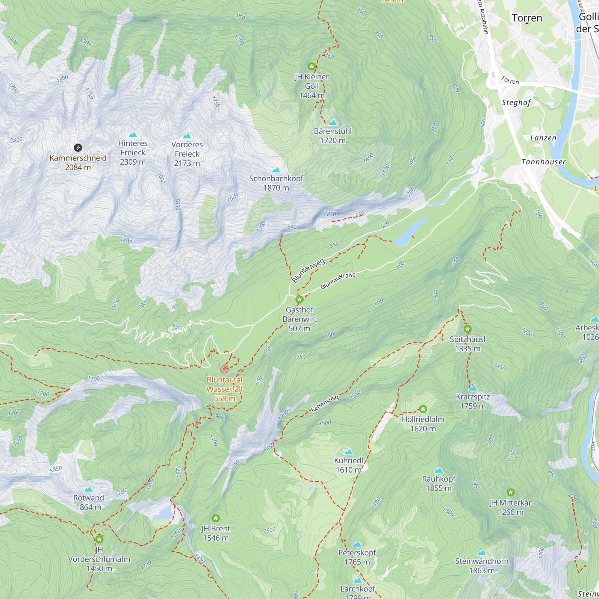 Gasthof Bärenwirt map