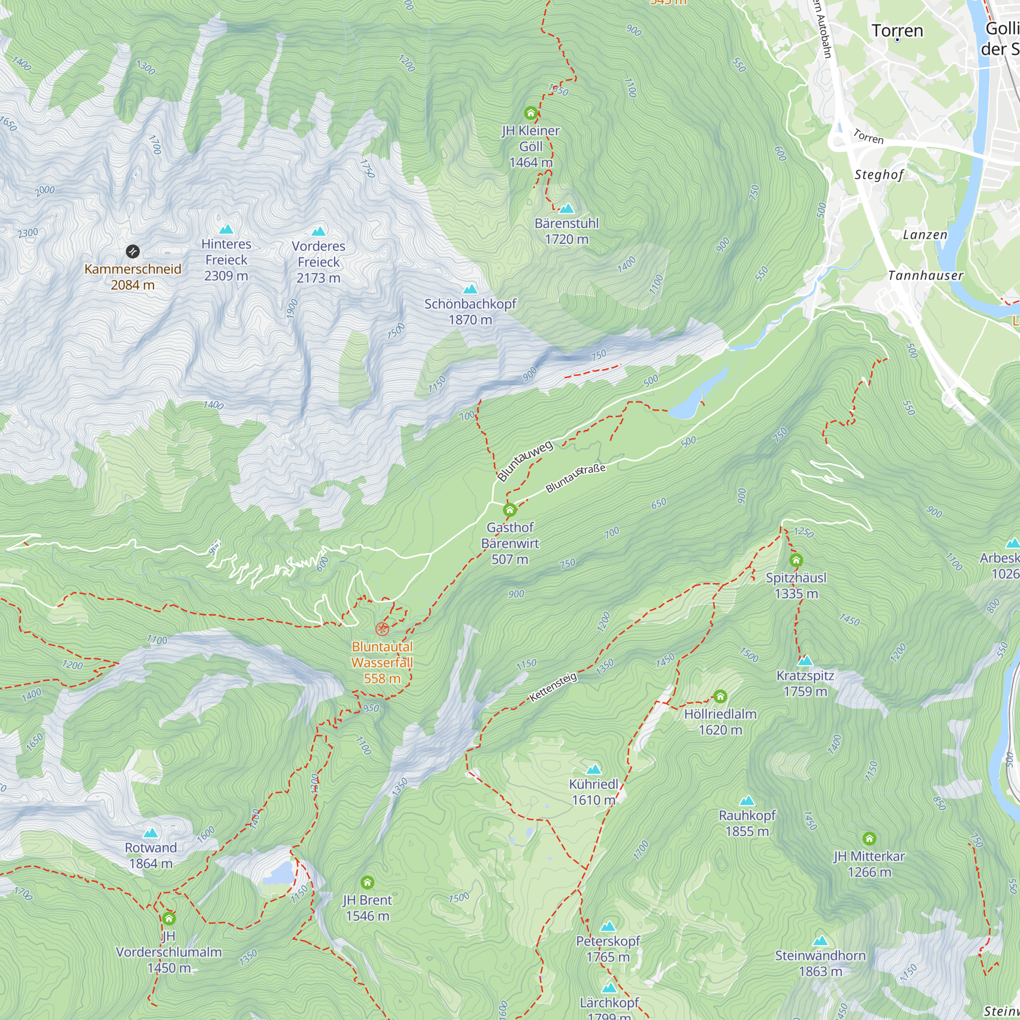 Gasthof Bärenwirt map