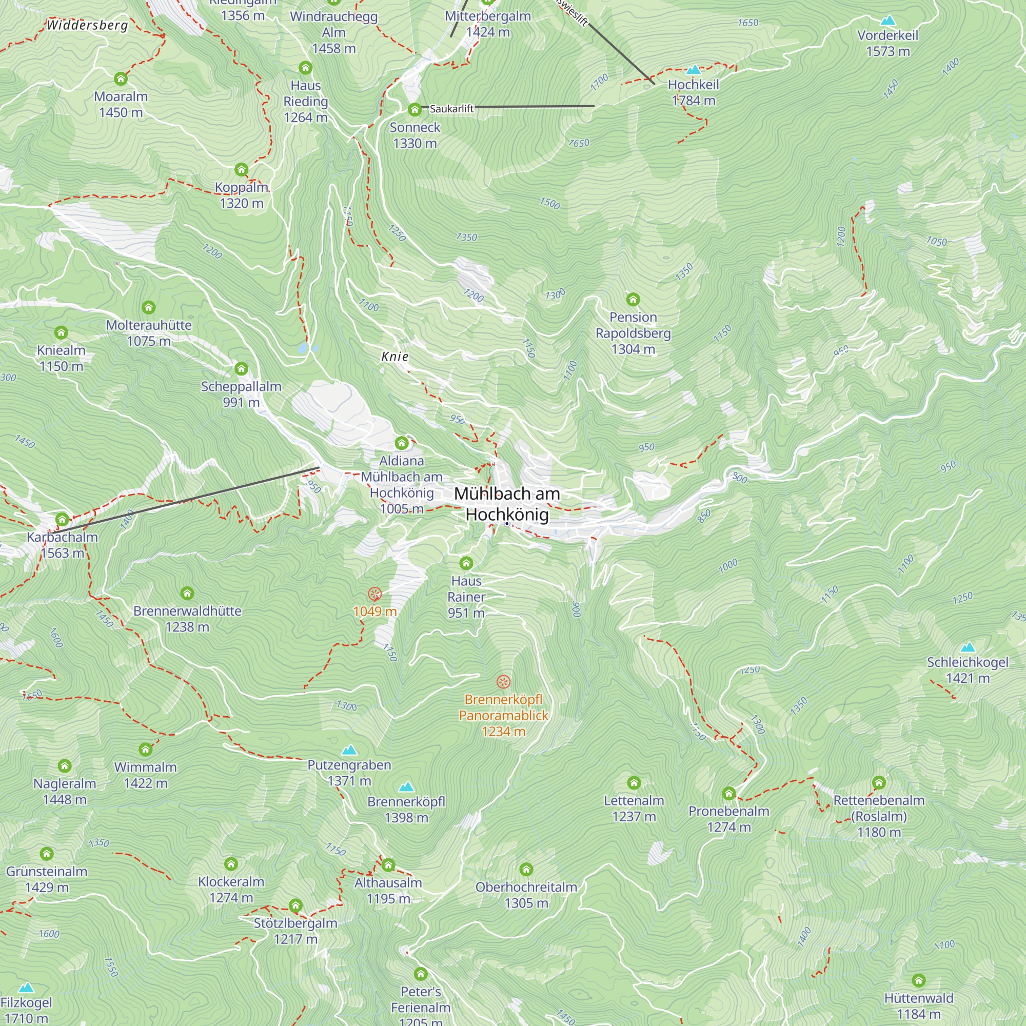 Mesnerhaus, Café, Bar & Restaurant map