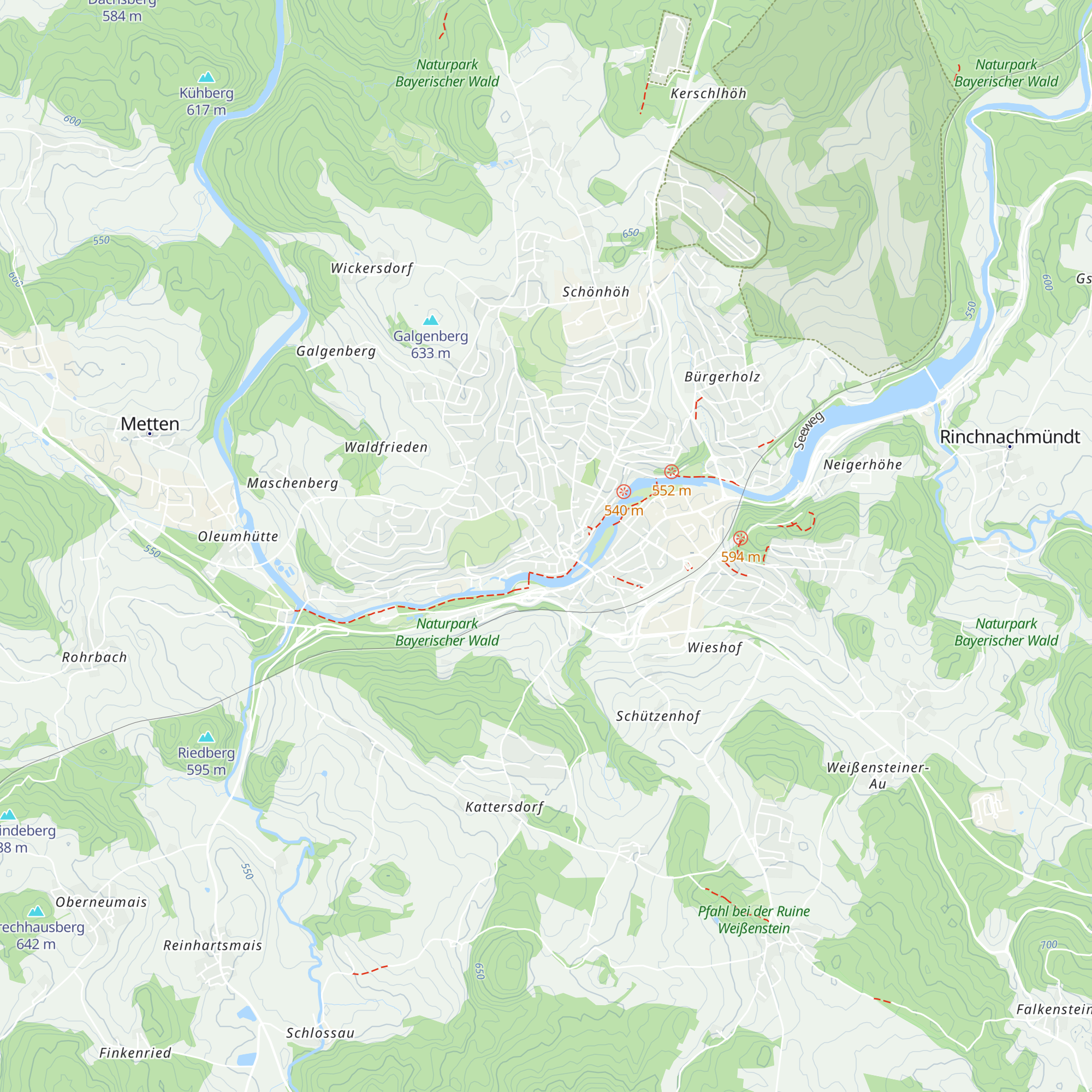 Touristen-Information map