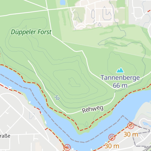 Map of Moritz-Berg