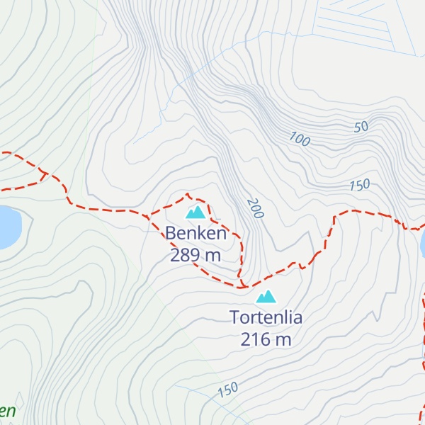 Map of Fredvanghytta