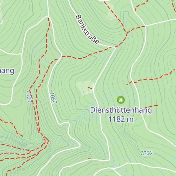 Map of Auf der kleinen Hütte