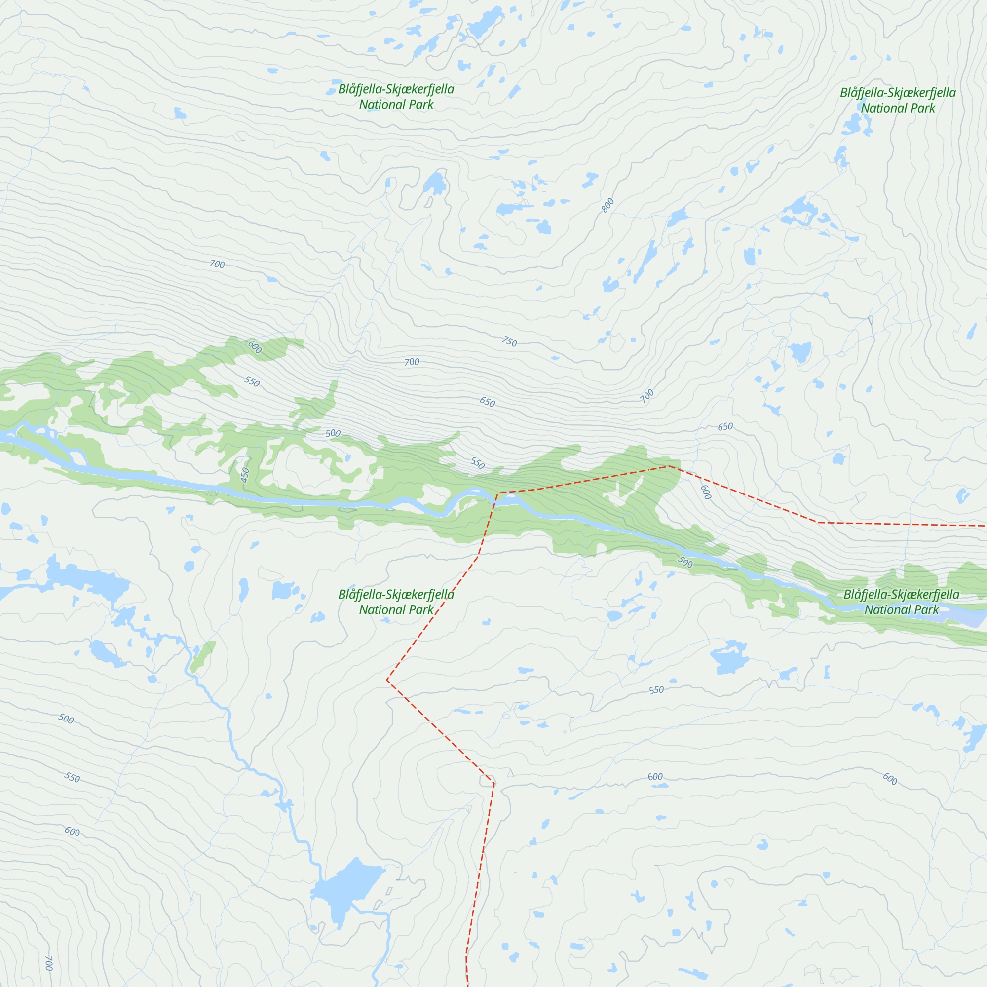 Almdalshytta map