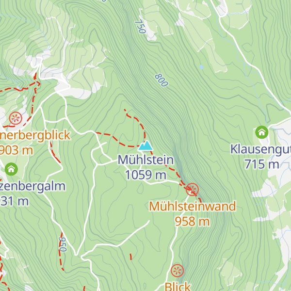Map of Mühlstein