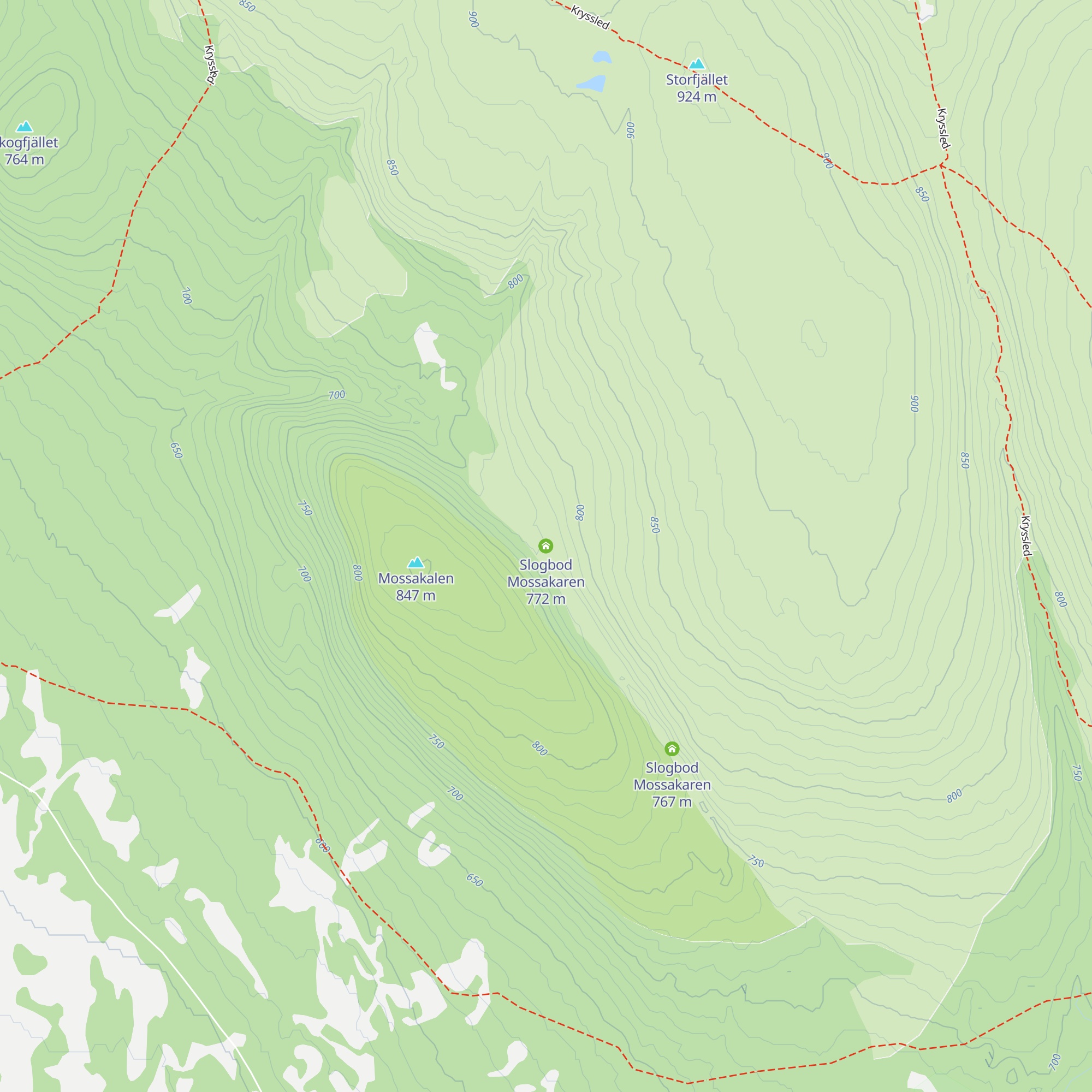 Slogbod Mossakaren map