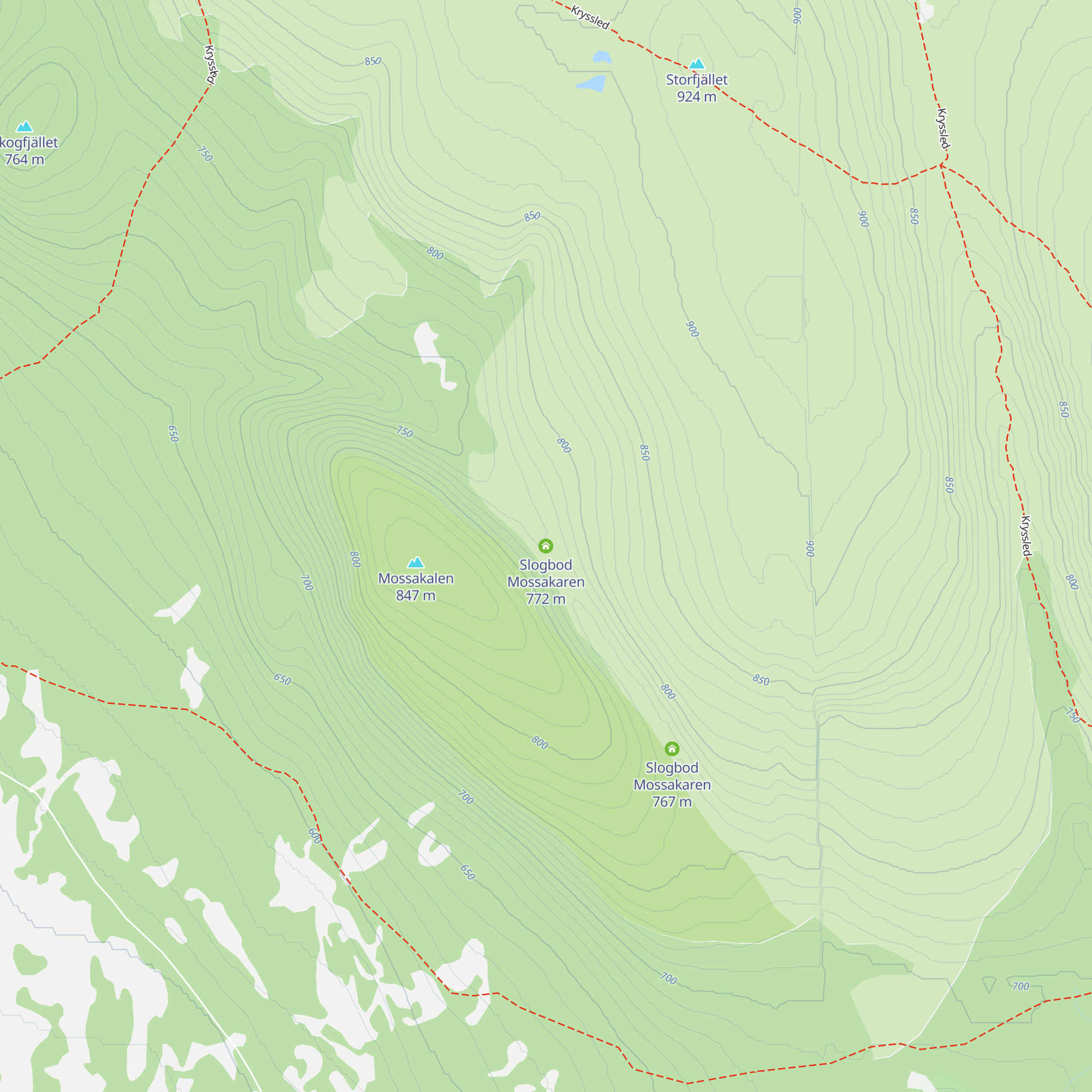 Slogbod Mossakaren map