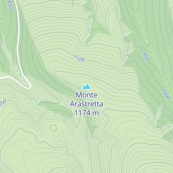 Map of Monte Arastretta