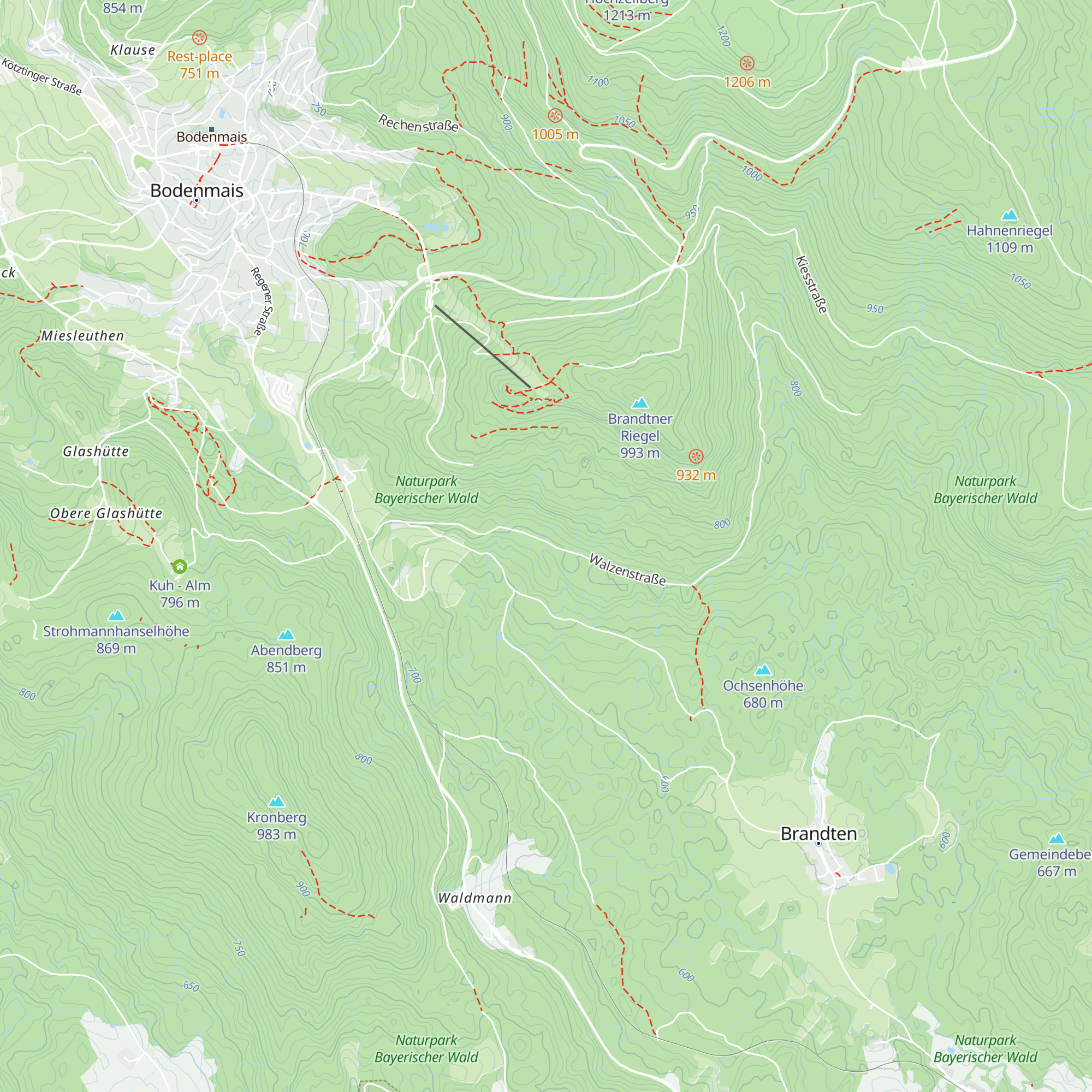 Jagdhütte map