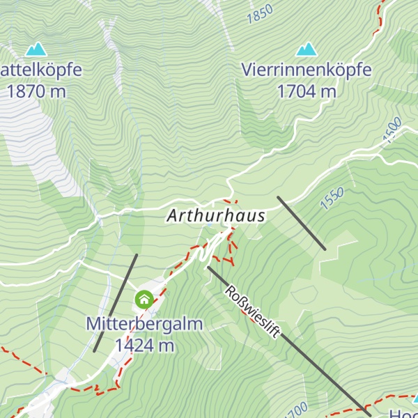 Map of Sennerei Schweizerhütte