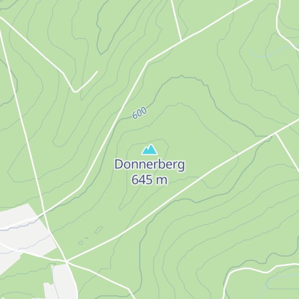 Map of Donnerberg