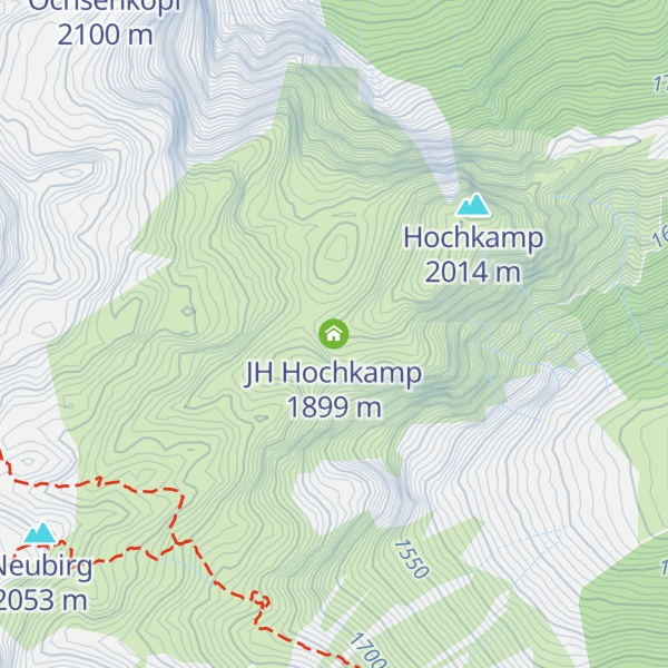 Map of JH Hochkamp