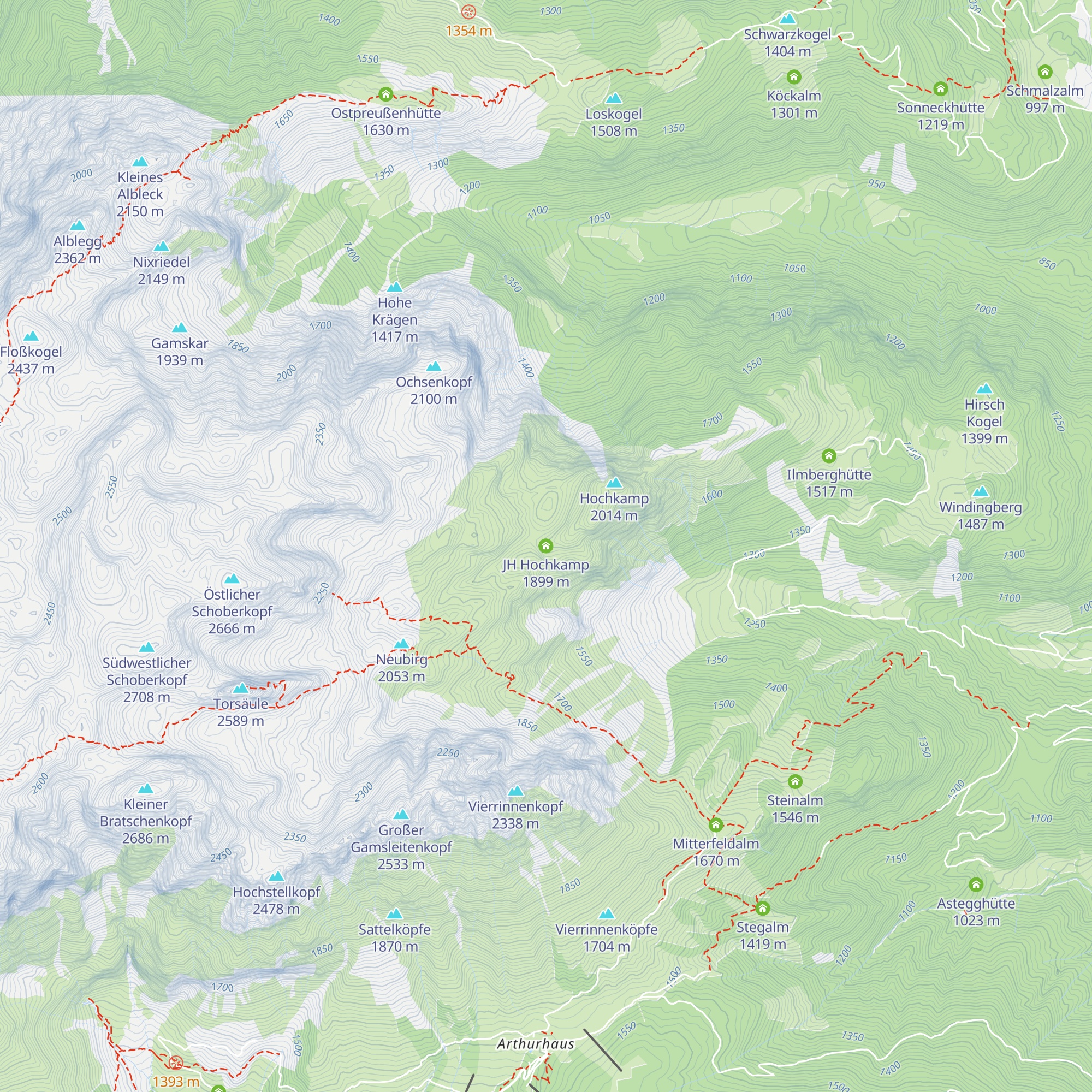 JH Hochkamp map