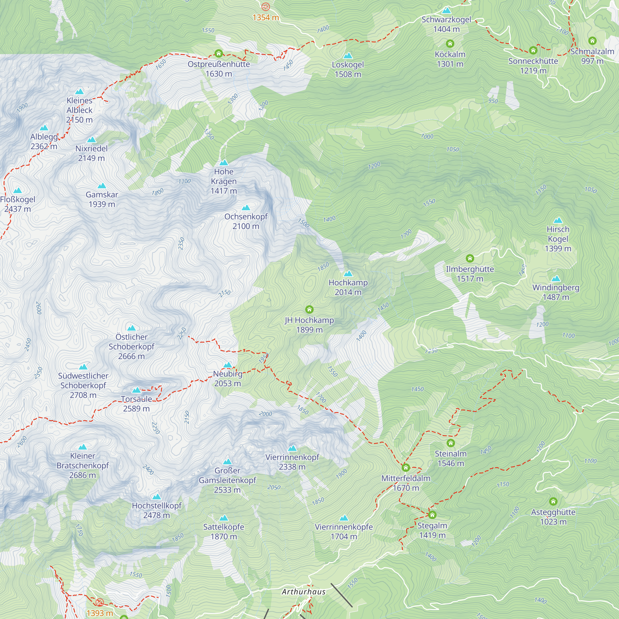 JH Hochkamp map