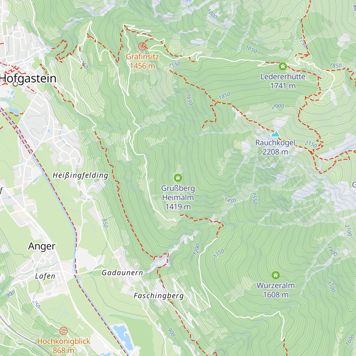 Grußberg Heimalm map