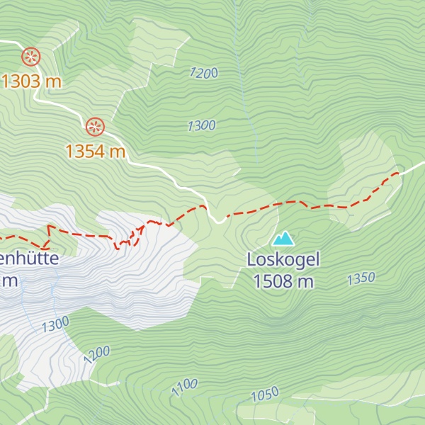 Map of Blühnteggalm