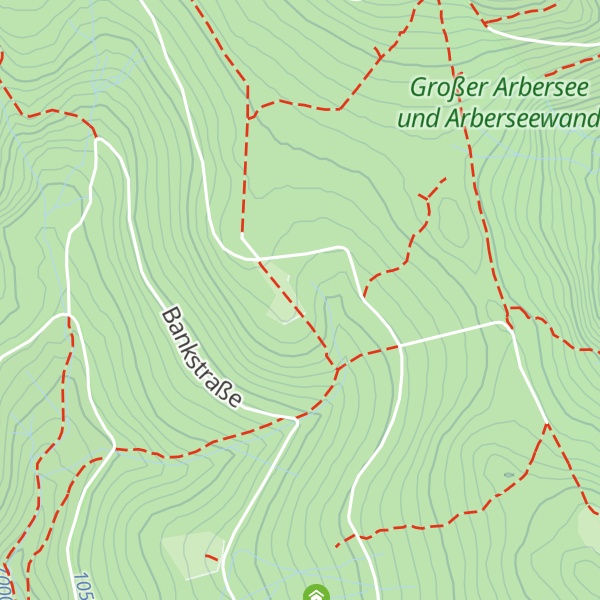 Map of Arberhütte
