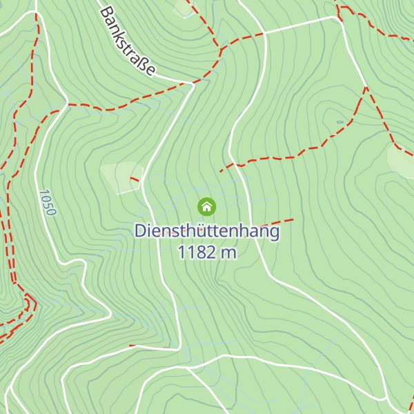 Map of Diensthüttenhang
