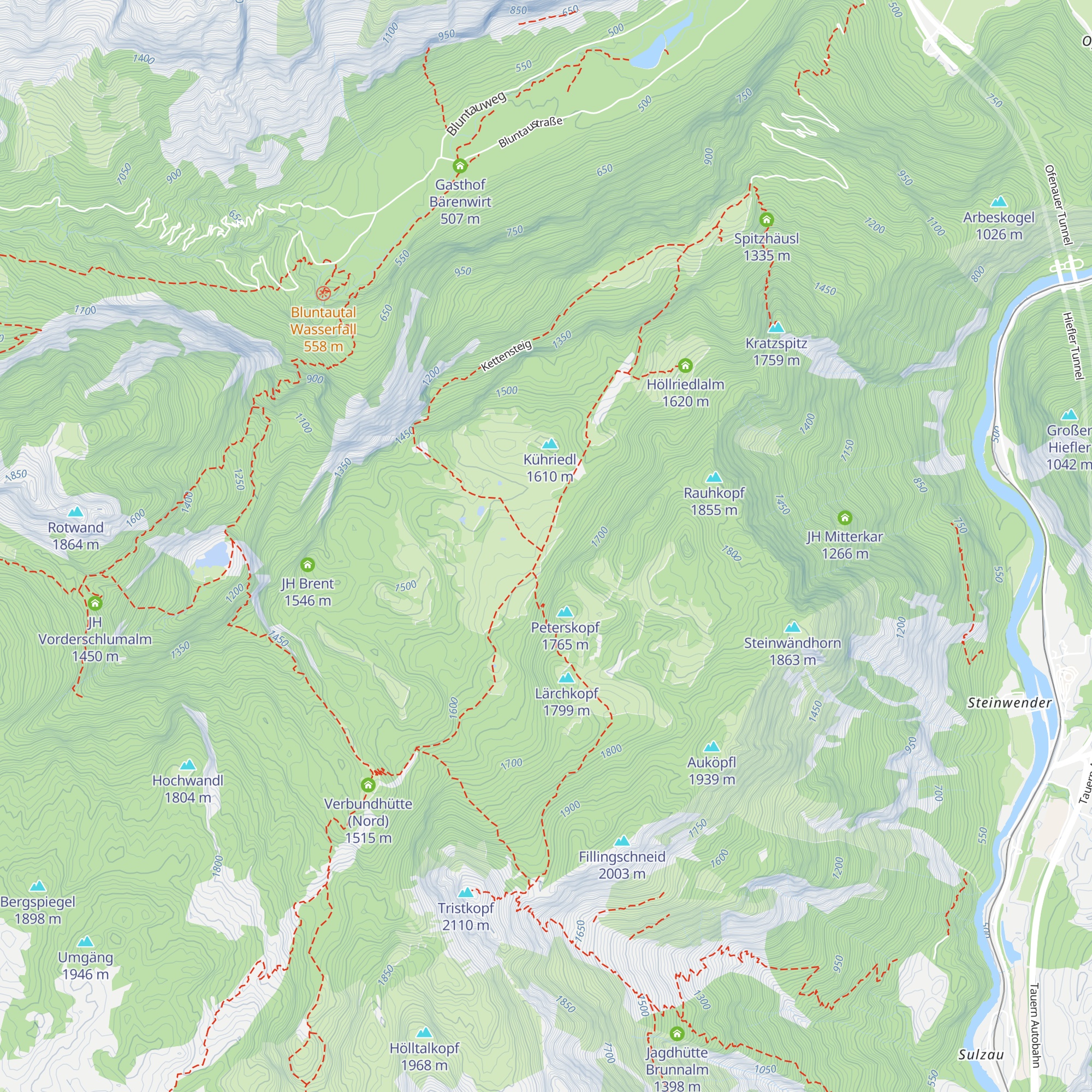 AH Rennanger map