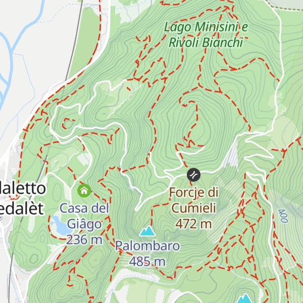 Map of Stâli di Santo